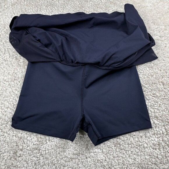 Athleta Crest Skirt Skort Navy Blue NEW - Picture 7 of 12